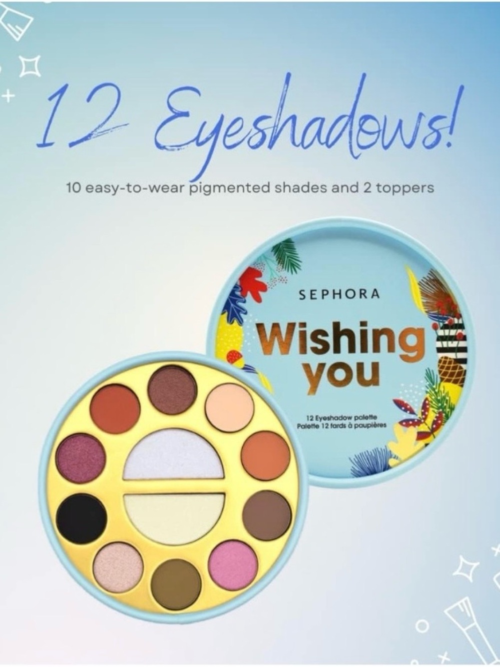 SEPHORA Collection Wishing You 12 Pan Eyeshadow Palette